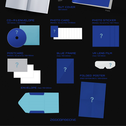 [PRE-ORDER] ZEROBASEONE - 5TH MINI ALBUM [BLUE PARADISE] (SET)