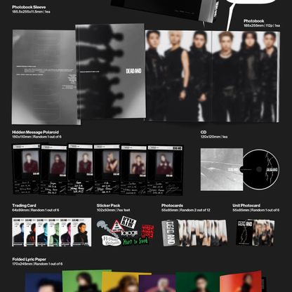 XDINARY HEROES - 8TH MINI ALBUM [DEAD AND] (2 VERSIONS)