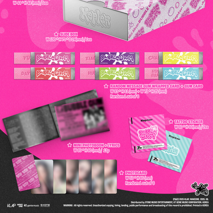 KEP1ER - THE 7TH MINI ALBUM [BUBBLE GUM] (RUSH VER.)
