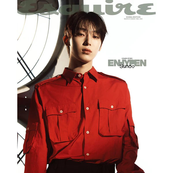 [PRE-ORDER Esquire KOREA 2024. Mar Cover ENHYPEN