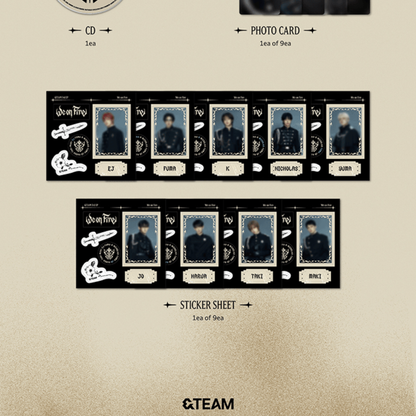 &TEAM - 3RD EP [WE ON FIRE] STANDARD EDITION
