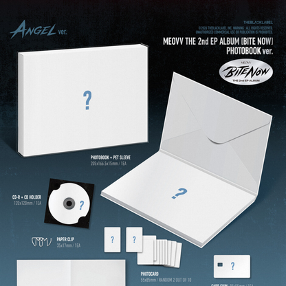 MEOVV - THE 2ND EP ALBUM [BITE NOW] PHOTOBOOK VER. (2 VERSIONS) RANDOM
