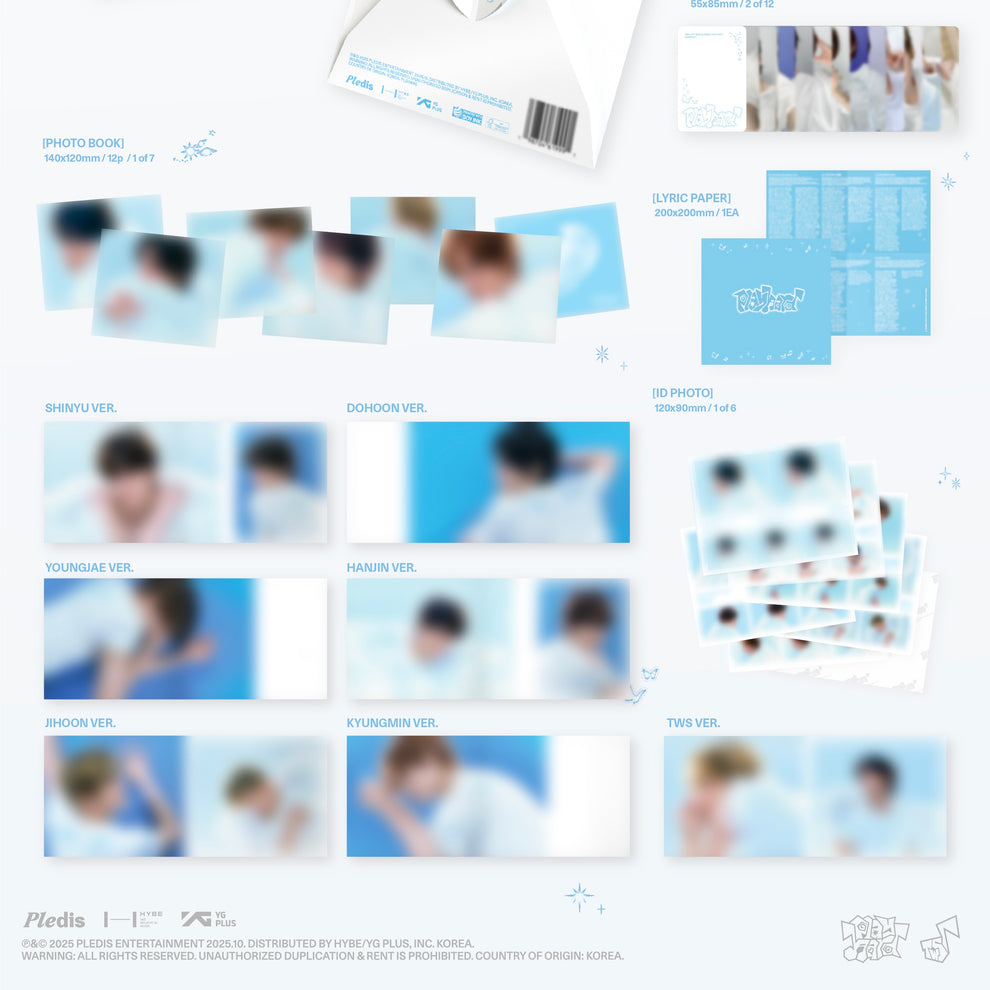 [PRE-ORDER] TWS - 4TH MINI ALBUM [PLAY HARD] (COMPACT VER.)