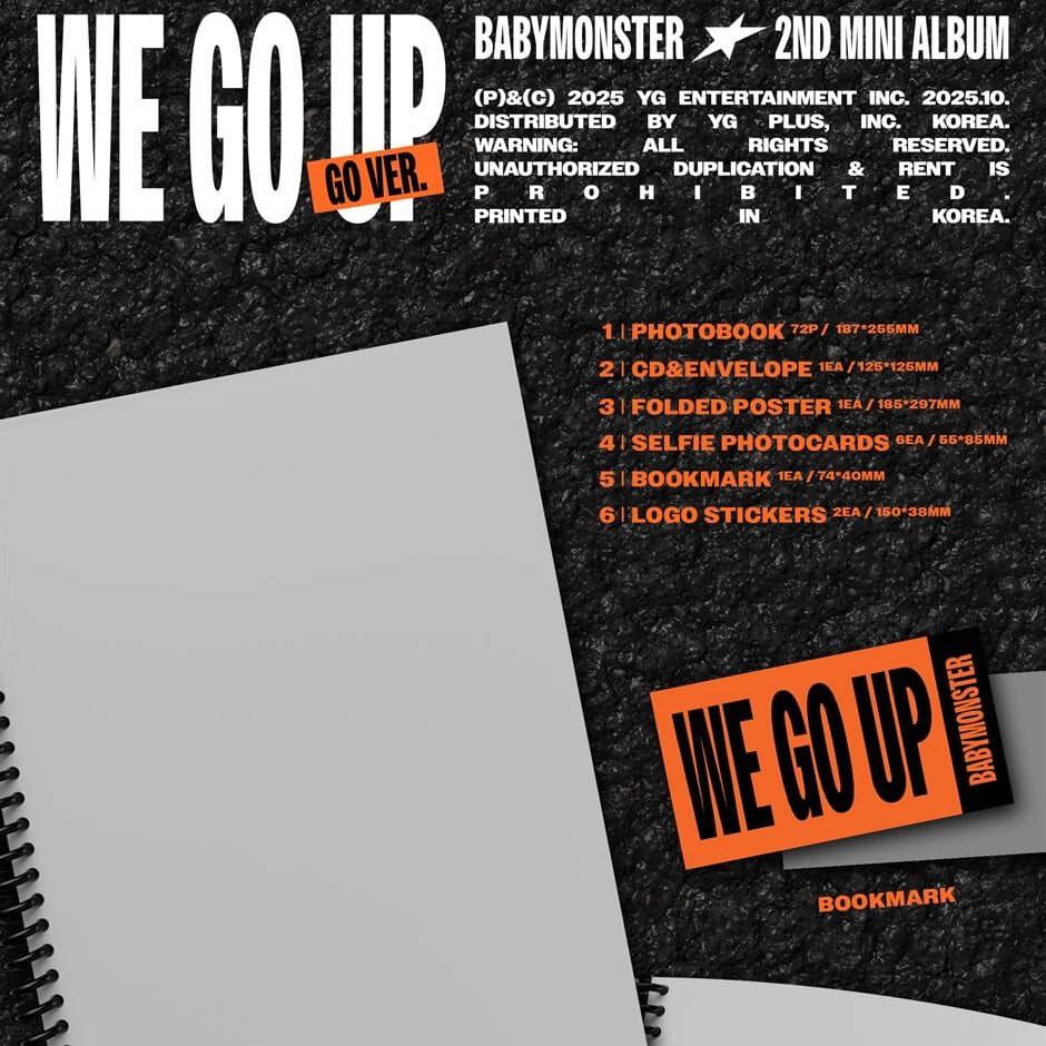 [PRE-ORDER] BABYMONSTER - WE GO UP
