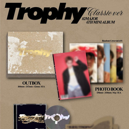 [PRE-ORDER] 82MAJOR - 4TH MINI ALBUM [TROPHY] (CLASSIC VER.)