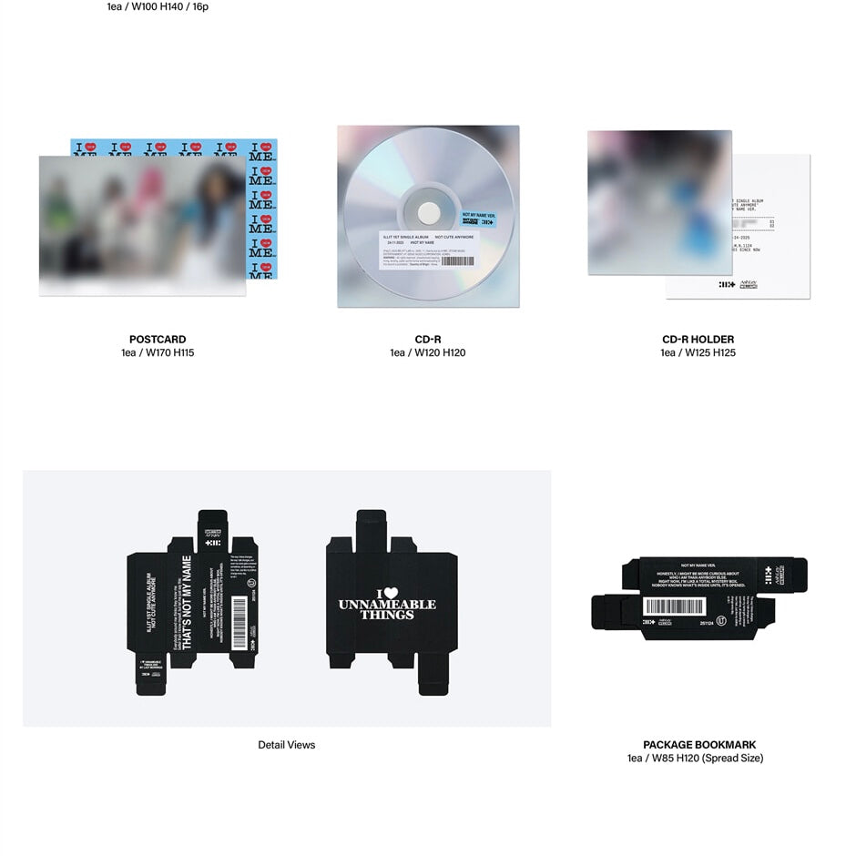 [PRE-ORDER] ILLIT - 1ST SINGLE ALBUM [NOT CUTE ANYMORE]