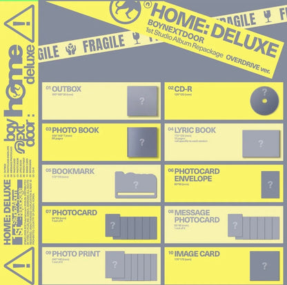 [PRE-ORDER] BOYNEXTDOOR - HOME: DELUXE (3 VERSIONS) RANDOM