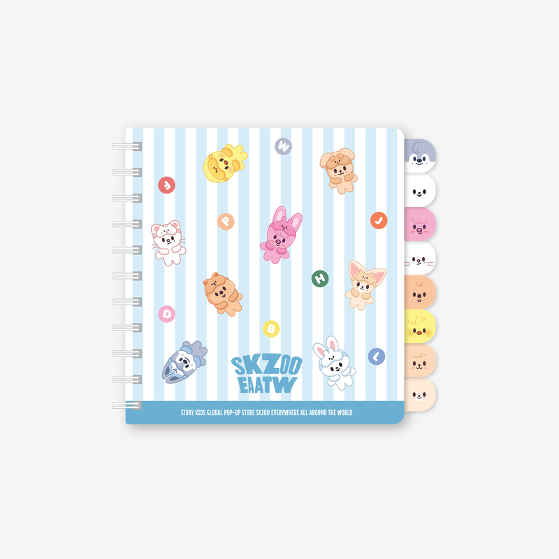 [PRE-ORDER] SKZOO INDEX NOTE SEOUL Ver. - SKZOO Everywhere All Around The World