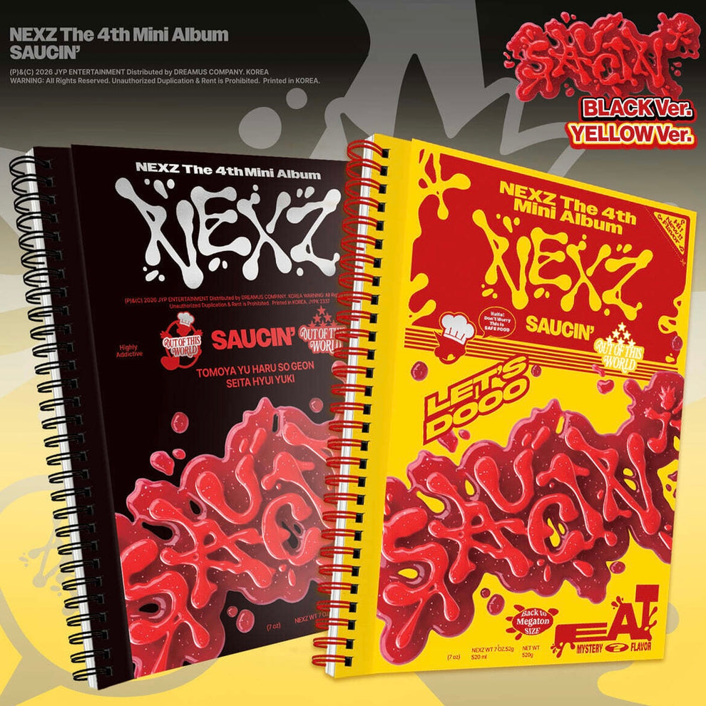 NEXZ - 4TH MINI ALBUM [SAUCIN'] (2 VERSIONS)