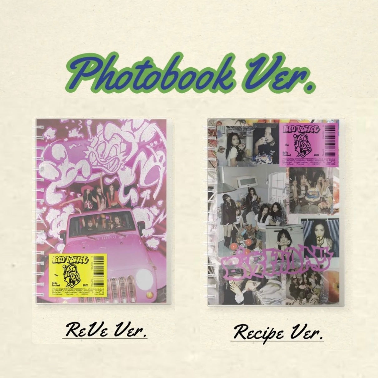 [Red Velvet] EP The ReVe Festival 2022 - Birthday (PhotoBook Ver.)