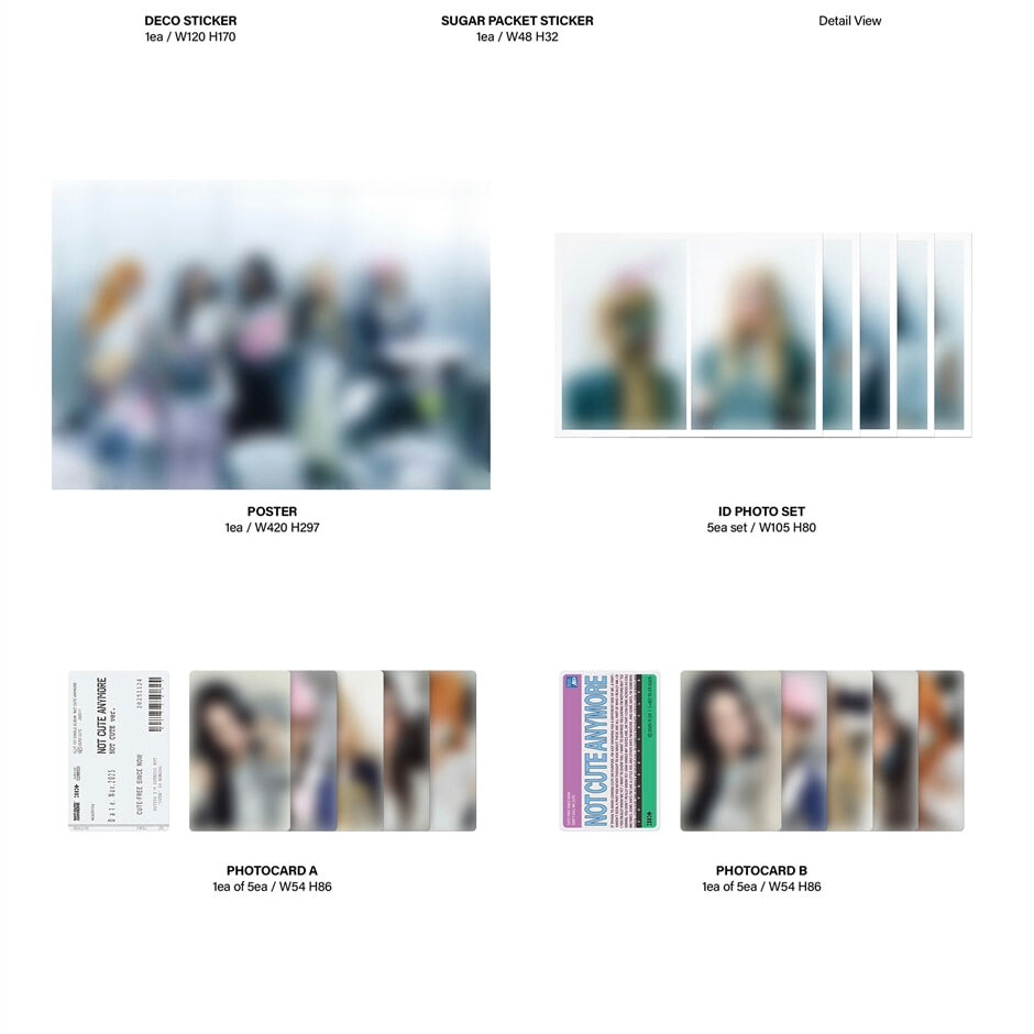 [PRE-ORDER] ILLIT - 1ST SINGLE ALBUM [NOT CUTE ANYMORE]