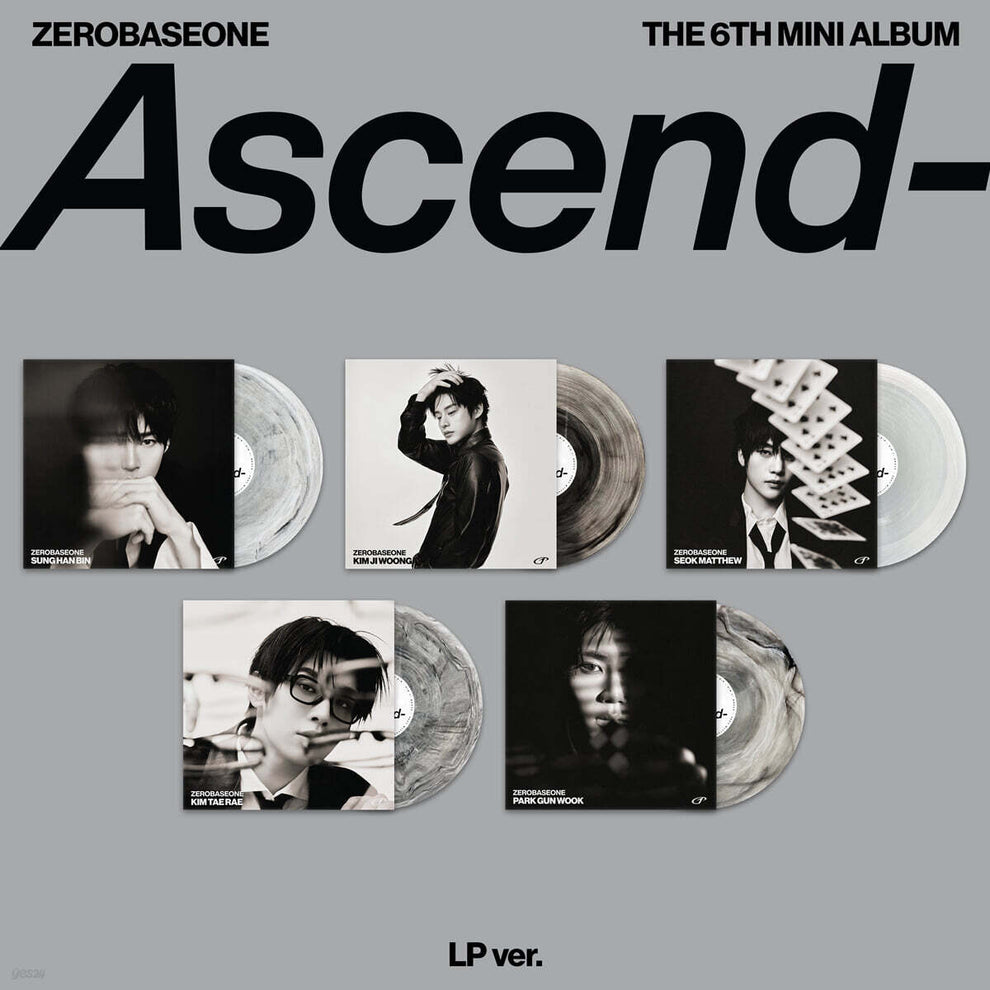 [PRE-ORDER] ZEROBASEONE - THE 6TH MINI ALBUM [ASCEND-] LP VER. (5 VERSIONS) RANDOM