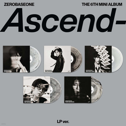 [PRE-ORDER] ZEROBASEONE - THE 6TH MINI ALBUM [ASCEND-] LP VER. (5 VERSIONS) RANDOM
