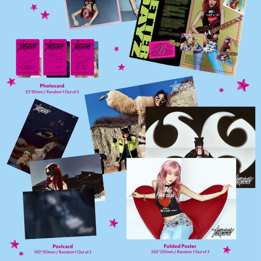 SEULGI - 2ND MINI ALBUM [ACCIDENTALLY ON PURPOSE] (STICKER VER.)