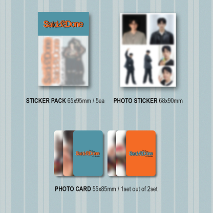 PARK JINYOUNG - 2ND MINI ALBUM [SAID & DONE] (MEMORY BOX VER.)