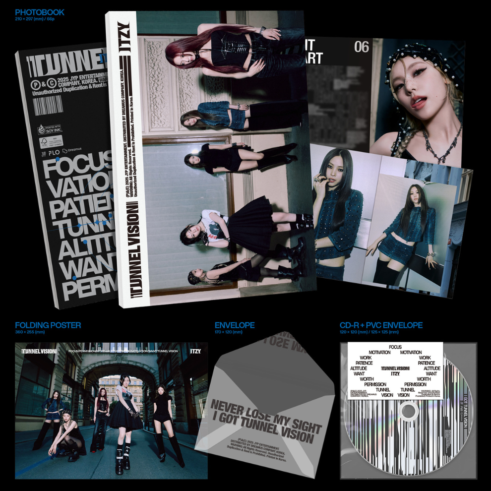 [PRE-ORDER] ITZY - TUNNEL VISION (PHOTOBOOK VER.)