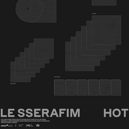 [PRE-ORDER] LE SSERAFIM - 5TH MINI ALBUM 'HOT' (COMPACT VER.)