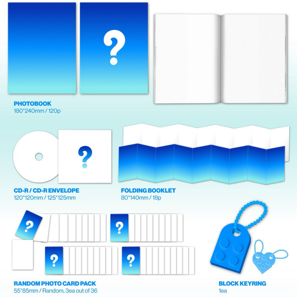 [PRE-ORDER] (SOUNDWAVE POB) ZEROBASEONE – The 1st Full Album [NEVER SAY NEVER] (PHOTOBOOK Ver.) (Set)