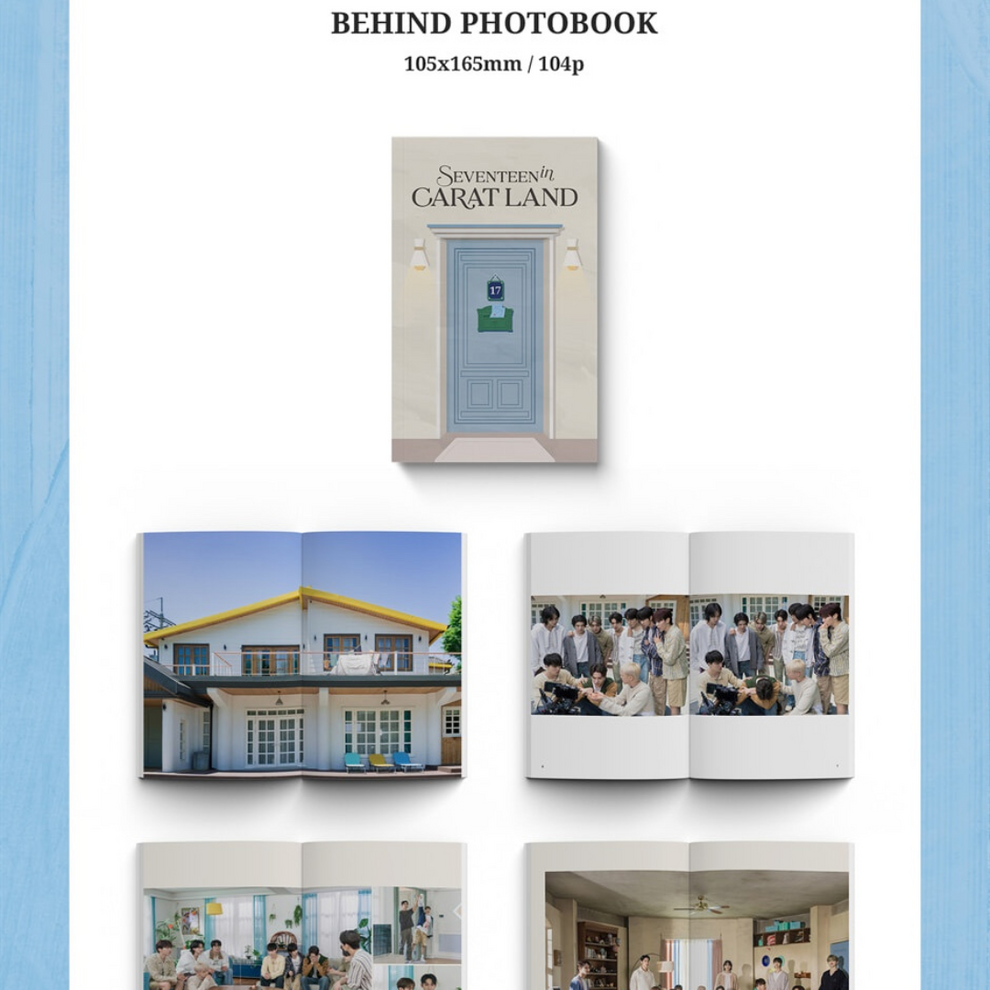 [PRE-ORDER] (WEVERSE POB) 2024 SVT 8TH FAN MEETING SEVENTEEN in CARAT LAND MEMORY BOOK+