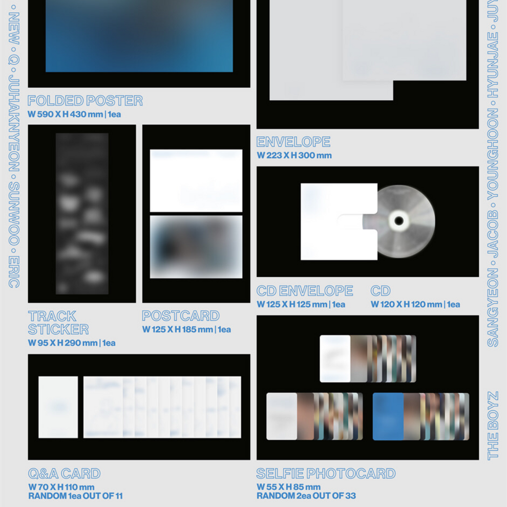 [PRE-ORDER] THE BOYZ - THE 3RD ALBUM [UNEXPECTED] (PHOTOBOOK VER.)