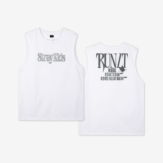 [PRE-ORDER] SLEEVELESS TOP - RUN IT