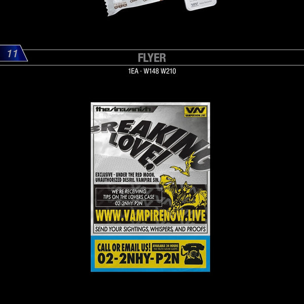 [PRE-ORDER] (WEVERSE POB)ENHYPEN - 7TH MINI ALBUM [THE SIN : VANISH]