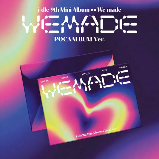 [PRE-ORDER] I-DLE - 9TH MINI ALBUM [WE MADE] (POCAALBUM VER.)