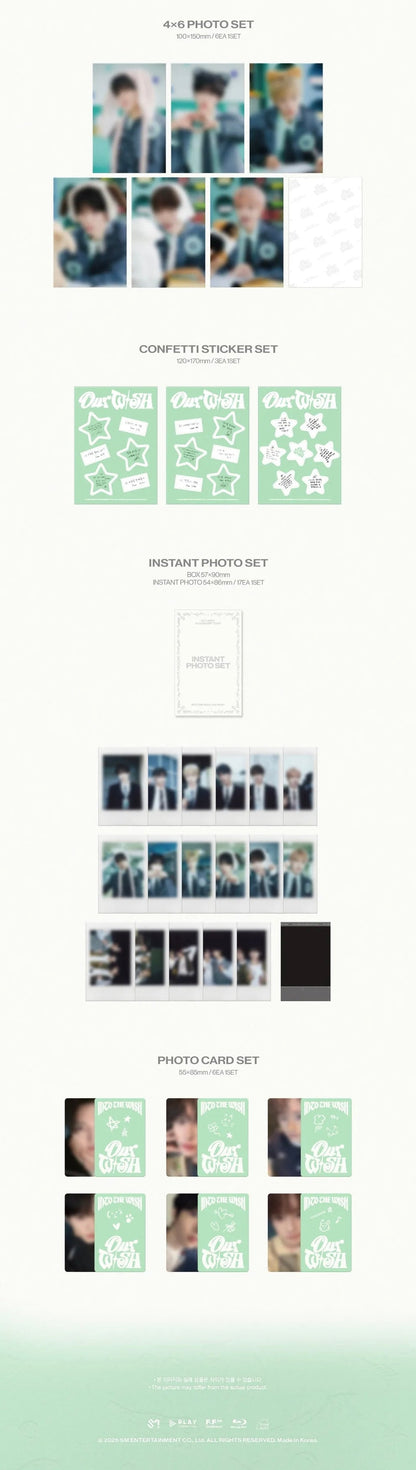 [PRE-ORDER] (WEVERSE POB) NCT WISH - 1ST CONCERT TOUR [INTO THE WISH : OUR WISH] (BLU-RAY VER.)