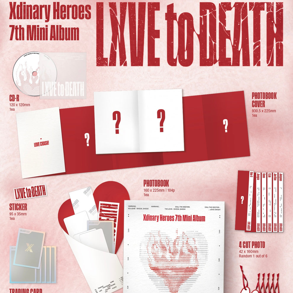 XDINARY HEROES - 7TH MINI ALBUM [LXVE TO DEATH] PHOTOBOOK VER.