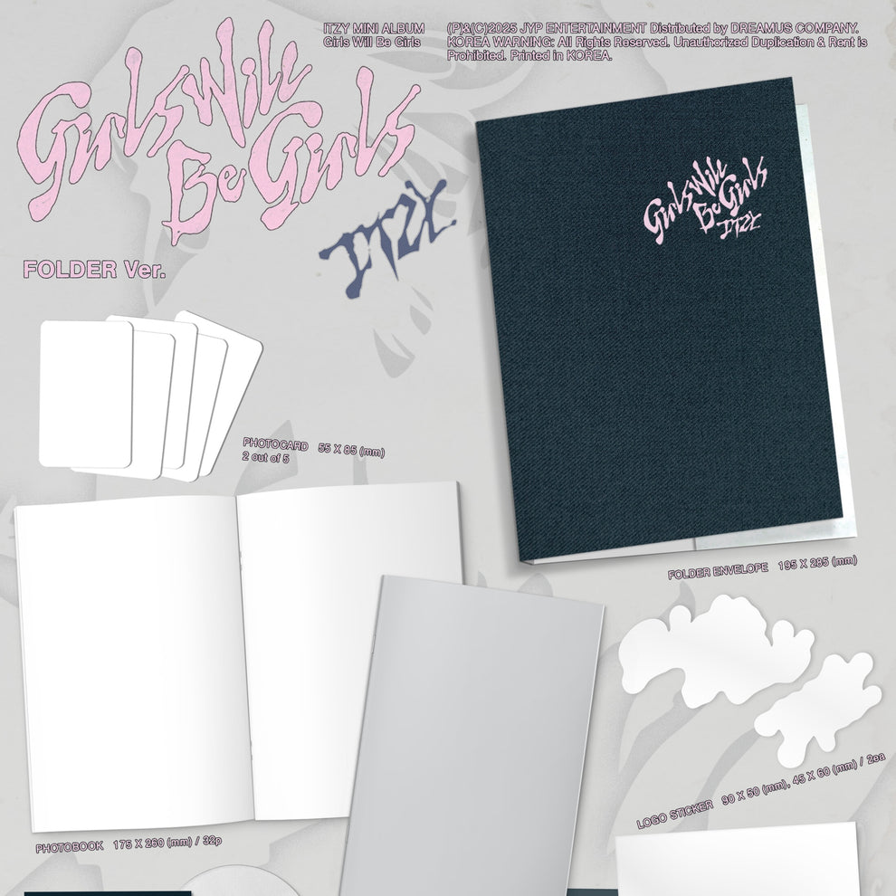 [PRE-ORDER] ITZY - [GIRLS WILL BE GIRLS] FOLDER VER.