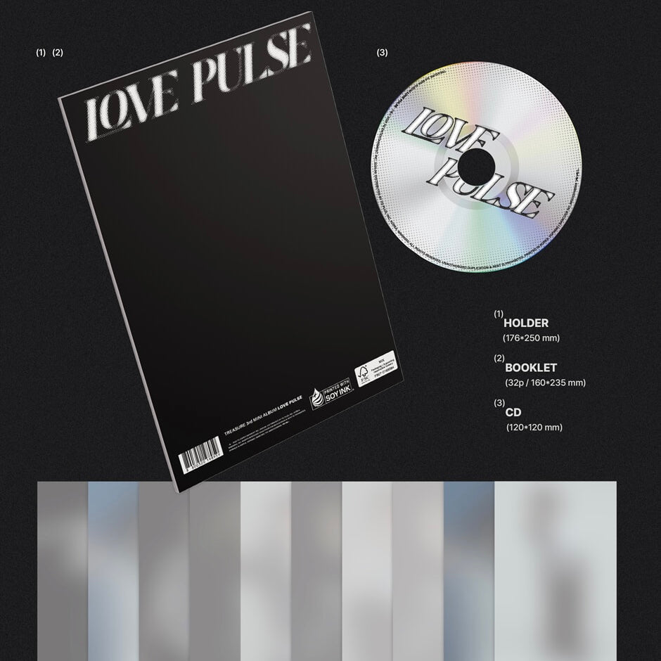 [PRE-ORDER] TREASURE - 3RD MINI ALBUM [LOVE PULSE] SPORTY VER