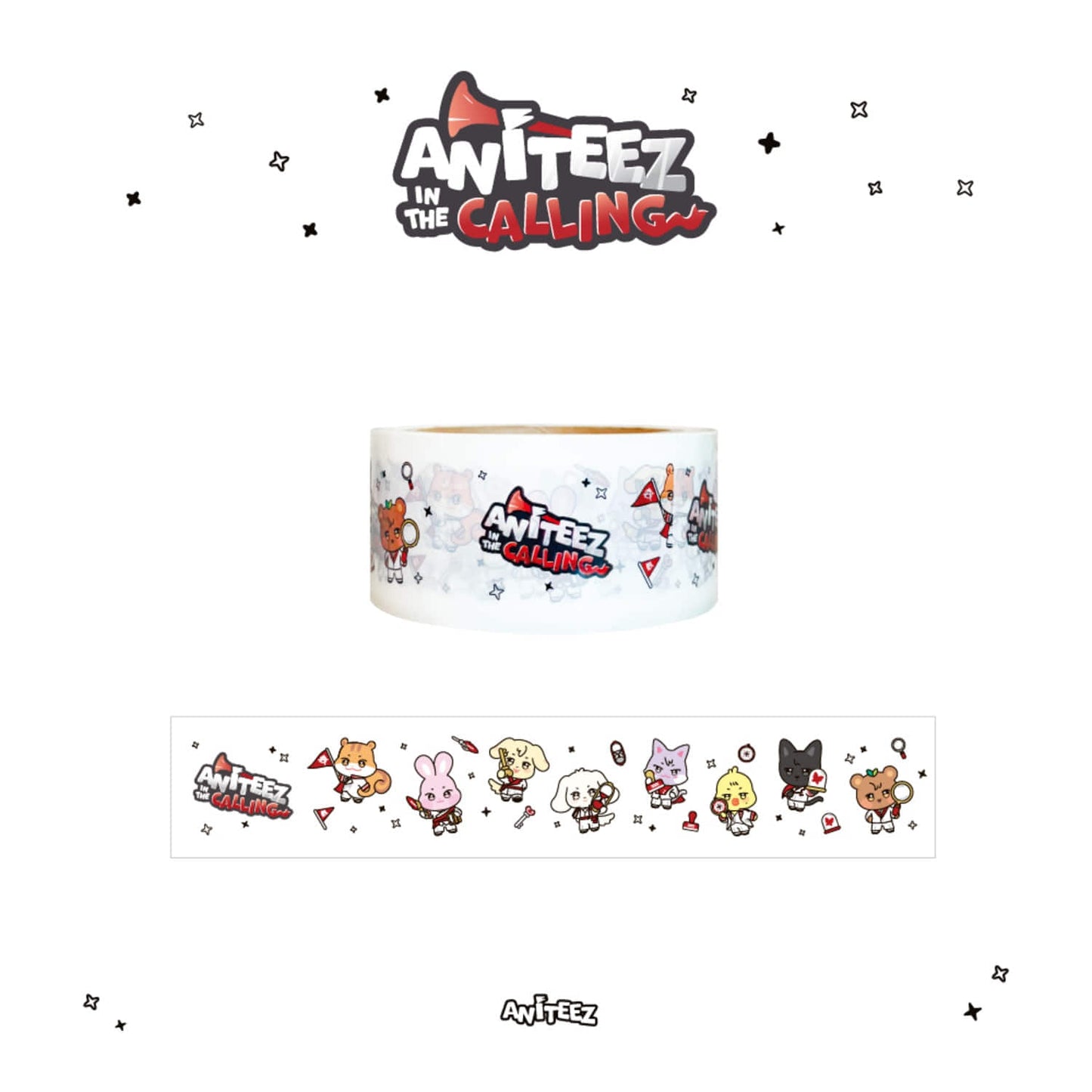 [PRE-ORDER] ATEEZ X ANITEEZ ANITEEZ IN THE CALLING MD 05. BOX TAPE