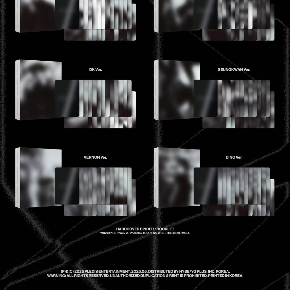 [PRE-ORDER] (WEVERSE POB)SEVENTEEN - 5TH ALBUM [HAPPY BURSTDAY] DAREDEVIL VER.