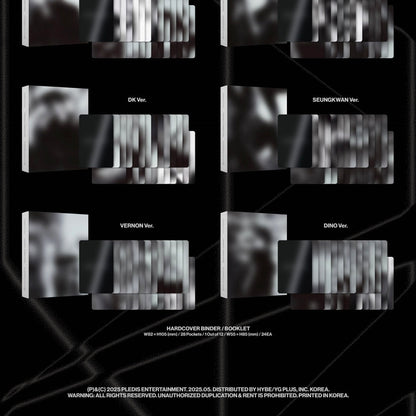 [PRE-ORDER] (WEVERSE POB)SEVENTEEN - 5TH ALBUM [HAPPY BURSTDAY] DAREDEVIL VER.