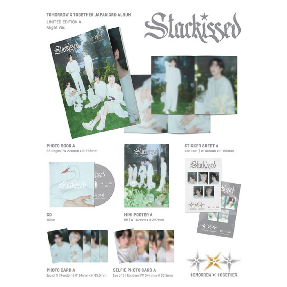 [PRE-ORDER] TOMORROW X TOGETHER - STARKISSED (FIRST PRESS LIMITED EDITION A)