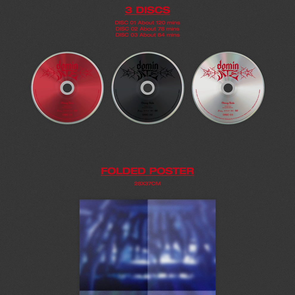 [PRE-ORDER] (FANS POB) STRAY KIDS WORLD TOUR <dominATE SEOUL> DVD