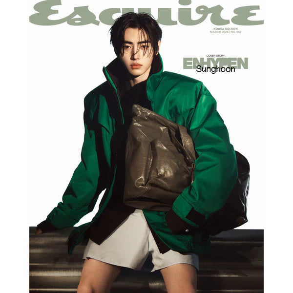 [PRE-ORDER Esquire KOREA 2024. Mar Cover ENHYPEN