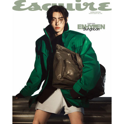 [PRE-ORDER Esquire KOREA 2024. Mar Cover ENHYPEN