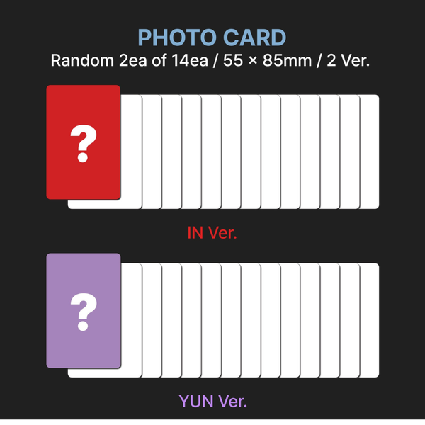 [PRE-ORDER] YOUNITE - 8TH EP [INYUN PART.1] (2 VERSIONS) RANDOM