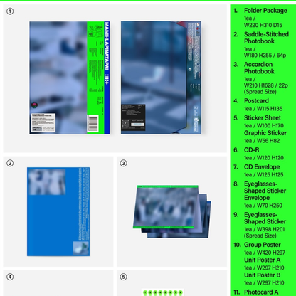 [PRE-ORDER] (WEVERSE POB) ILLIT - 4TH MINI ALBUM [MAMIHLAPINATAPAI] SET (3 Album)