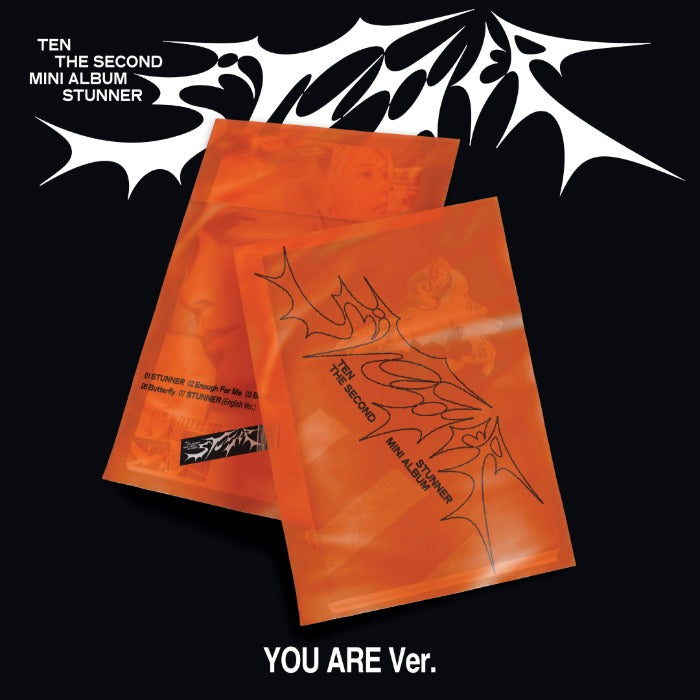 TEN - 2ND MINI ALBUM [STUNNER] (PACK BOOK VER.) (YOU ARE VER.)
