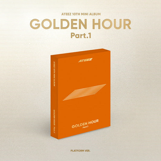 [PRE-ORDER] ATEEZ – 10th Mini Album [GOLDEN HOUR : Part.1] (Platform VER.)