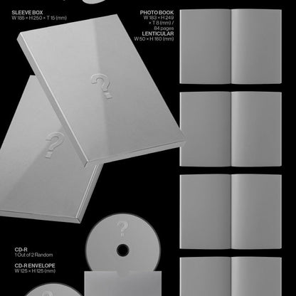 [PRE-ORDER] (WITHMUU) JEONGHAN X WONWOO (SEVENTEEN) – 1st Single Album [THIS MAN]