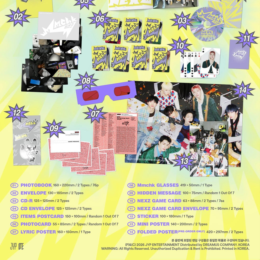 NEXZ - 2ND SINGLE ALBUM [MMCHK] (2 VERSIONS)