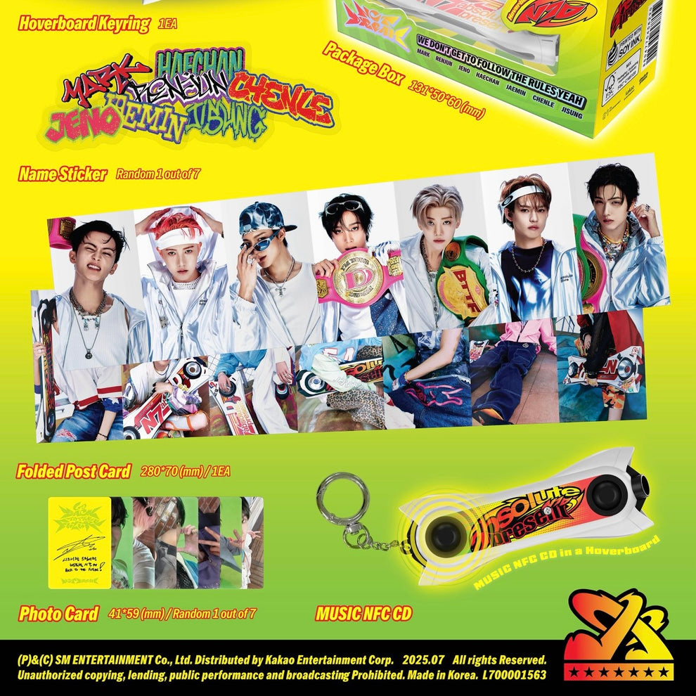 NCT DREAM - [GO BACK TO THE FUTURE] (HOVERBOARD VER.)