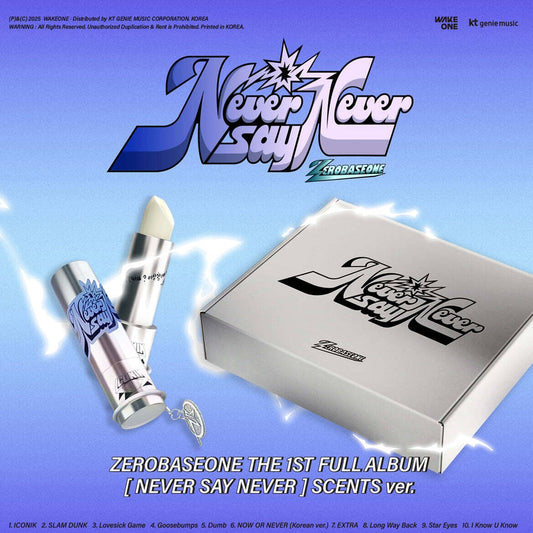 ZEROBASEONE - THE 1ST FULL ALBUM [NEVER SAY NEVER] SCENTS VER.