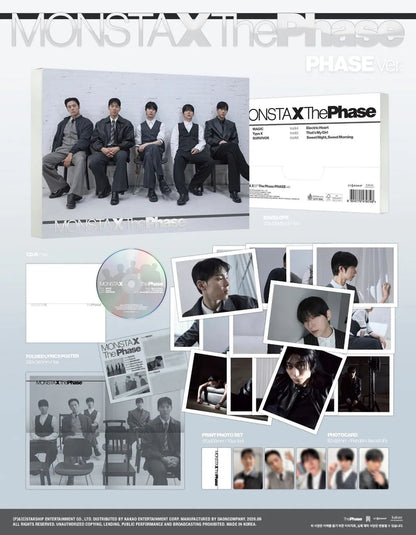 MONSTA X - EP [THE PHASE] (4 VERSIONS)