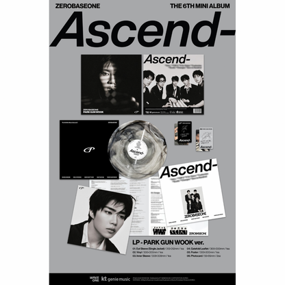 [PRE-ORDER] ZEROBASEONE - THE 6TH MINI ALBUM [ASCEND-] LP VER. (5 VERSIONS) RANDOM
