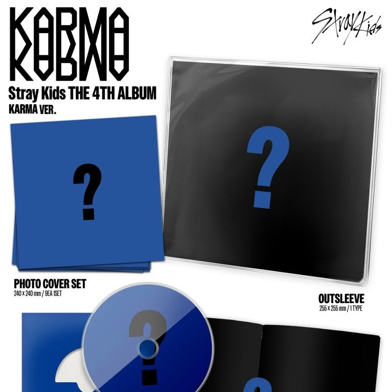 [PRE-ORDER] (YES24 POB) Stray Kids – The 4th Full Album [KARMA] (KARMA VER.)