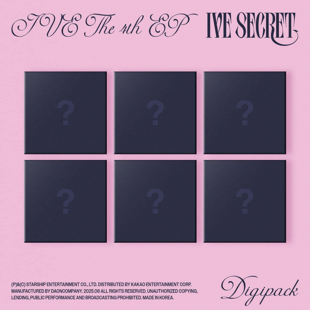 IVE - THE 4TH EP [IVE SECRET] (DIGIPACK VER.)